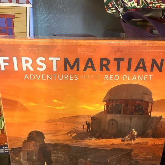 FIRST MARTIANS ADVENTURES ON THE RED PLANET BOARD GAME NEW! - Picture 6 of 6